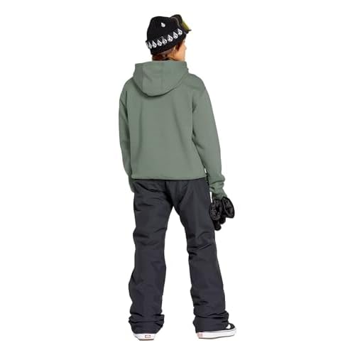 Volcom Women's Costus Pollover Baselayer Hooded Fleece Snow Sweatshirt