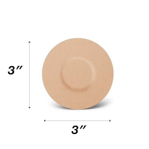Universal Adhesive Patch No Hole Beige 25-Pack - Strong Waterproof Skin-Friendly