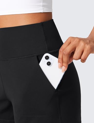 CRZ YOGA Butterlift Linerless Shorts 3 Inch - Medium Black
