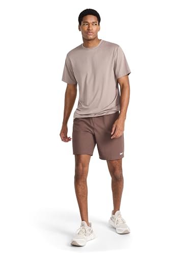 Reebok Men's Jumpstart 8-Inch Short - Large, Bracken - Lightweight Polyester