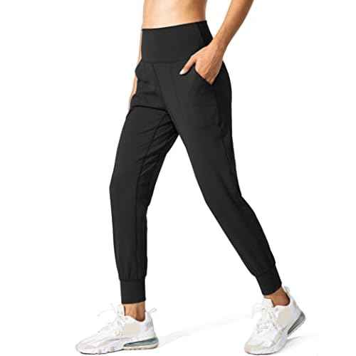 G Gradual Women's Joggers High Waisted Yoga Pants with Pockets Loose Leggings for Women Workout, Athletic, Lounge