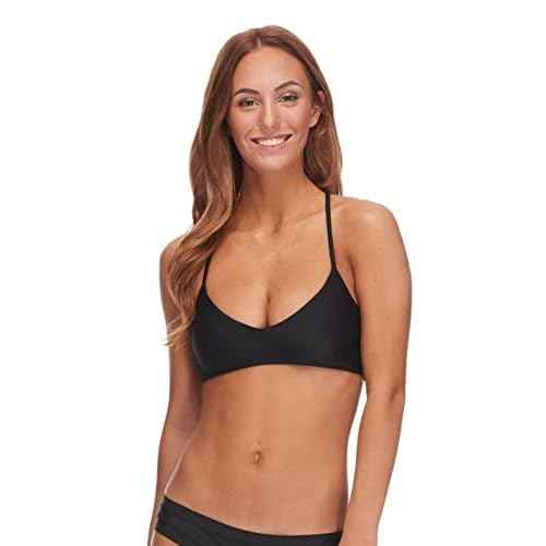 Body Glove Standard Smoothies Alani Solid Strappy Back Bikini Top for Women