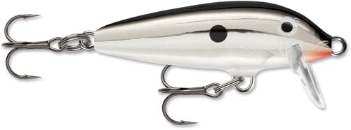 Rapala Original Floater Balsa Minnow Lure - Metallic Silver 1-1/2"