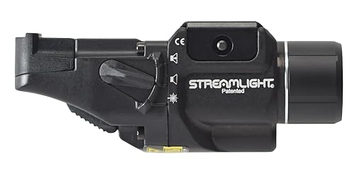 Streamlight 69444 TLR RM 1 G 500-Lumen Rail-Mounted Tactical Weapon Light with Integrated Green Aiming Laser, and Key Kit, Black