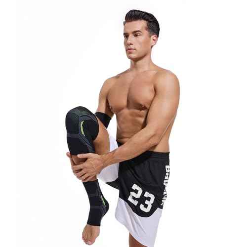 Premium Breathable Ankle Brace ? Ideal Support for Sports, Running, Football, and Basketball, Injury Recovery for Sprains, Strains, and Swelling Relief, Unisex Performance Enhancer (1PCS M Size)