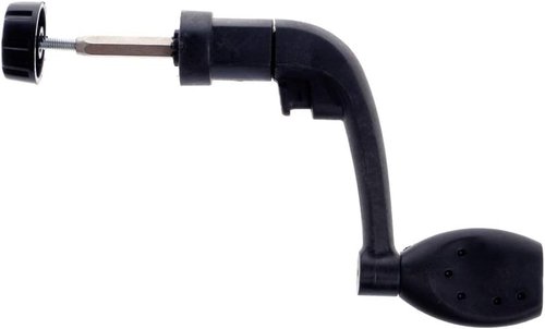 Black Universal Plastic Power Handle Fishing Reels Crank Rock Arm Spinning Wheel Grasp Reels and Accessories