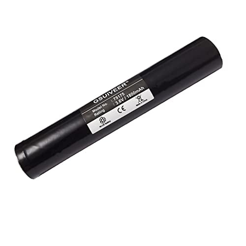 Rechargeable 3.6V 1800mAh Ni-CD Battery Pack for Streamlight & Pelican Flashlights - 1 Pack
