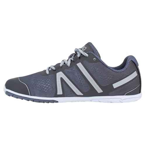 Xero Shoes Women's HFS Original Barefoot Running Shoes, Steel Gray, 5