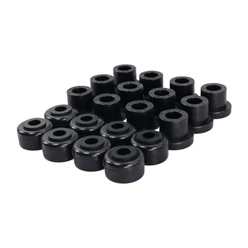 Golf Cart A-Arm Bushing Kit Replacement for GTW & MadJax Lift - Black