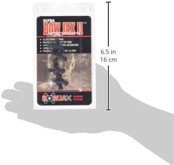 Bowjax 1036 Ultra Bow Jax II Dampener-Pack of 4 (Black)