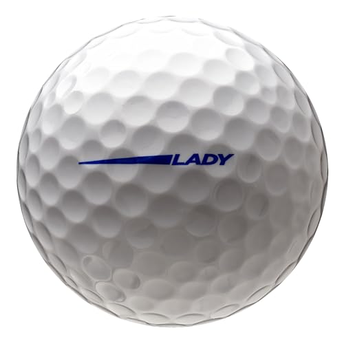 Bridgestone Golf Lady White Double Dozen Golf Balls - Softer Feel, Longer Distance