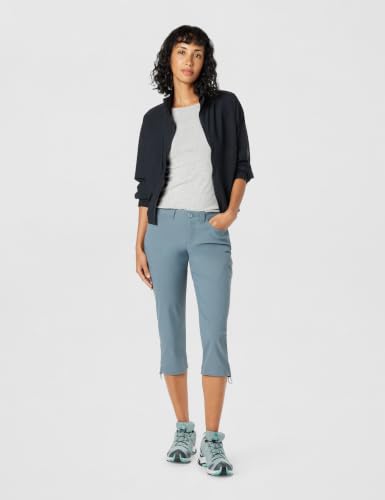 Eddie Bauer Womens Rainier Capri Pants - Graphite, 2 Talls