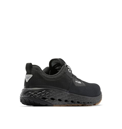 Columbia Men's PFG Tamiami 2 Fishing Shoes - Black White, Size 7