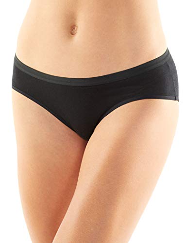 Women's Merino 150 Siren Hipkini Underwear - Medium Black