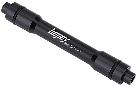 Alomejor Universal Axle Hub Adapter for Mountain Front Hubs Tube Shaft Quick Release Wheel Conversion Kit