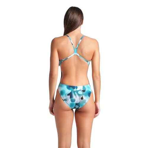 ARENA Women's Performance Camouflage Challenge Back One Piece Athletic Swimsuit