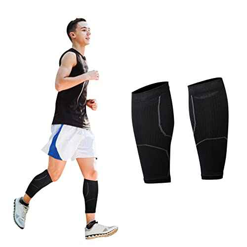 Luwint Kids & Teens Calf Compression Sleeves for Runnig, Pain Relief,1 Pair