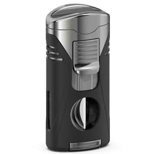 All-in-One Butane Torch Lighter Black, for Men