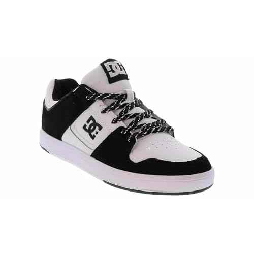 DC Men's Shoes Cure Skate, 10 White