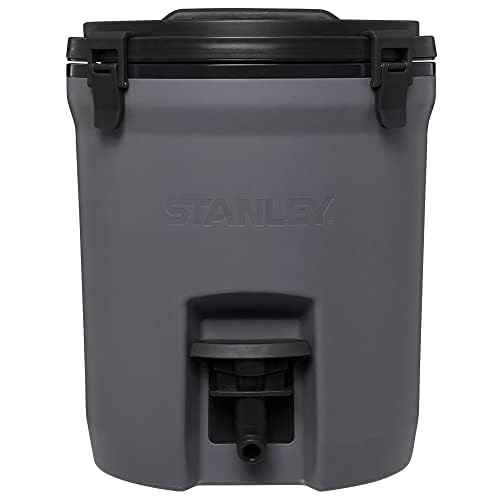 STANLEY Adventure Fast Flow Water Jug 2 Gallon Leakproof Ice Water Dispenser Insulated Beverage Cooler Easy Pour Spigot and Latched Foam Lid BPA-Free