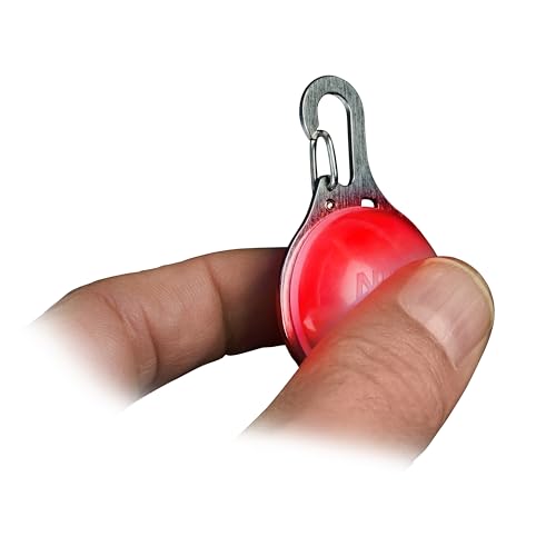 Carabiner Light with 6 Colors and Color-Changing Mode – Weather-Resistant Clip Light