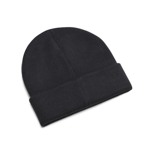 Under Armour Boys' Halftime Beanie - One Size Black & White