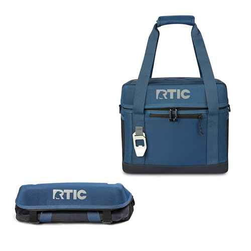 RTIC 28 Can Everyday Cooler, Soft Sided Portable Insulated Cooling for Lunch, Beach, Drink, Beverage, Travel, Camping, Picnic, for Men and Women