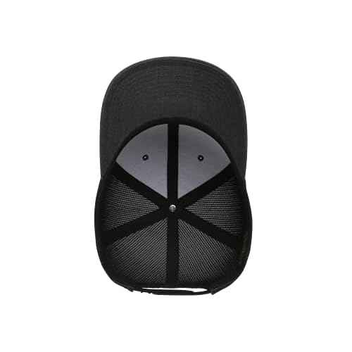 Yupoong Men's YP Classics Retro Trucker Hat, Dark Heather, One Size