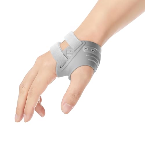Thumb Brace Right Hand Support for Arthritis M Gray - Stabilizing CMC Joint