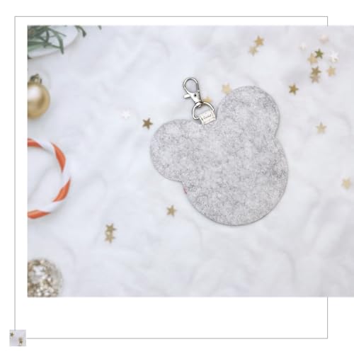 Portable Pin Display Keychain Mouse Ear Pin Trading Display for Bags Backpack Park Collection Trading Pin