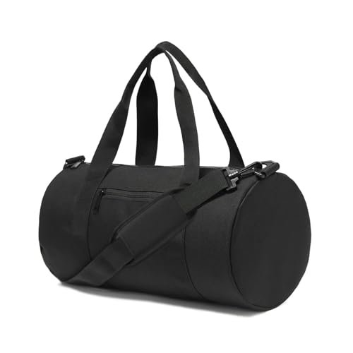 Black 21-Inch Large Gym Duffle Bag for Men Women Travel & Workout - 34L