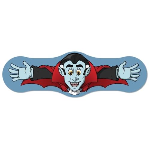 Fun Monsters Adhesive Bandages from Hug-a-Booboo! Spooky Halloween Bandages That Hug! Favorite Scary Monster Characters - Vampire, Witch, Wolfman and Mummy with Hugging Arms! Fun as Stickers 24 Ct Box