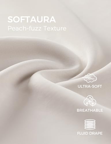 CRZ YOGA SoftAura Full Zip Sweatshirt for Women - Medium Milky White