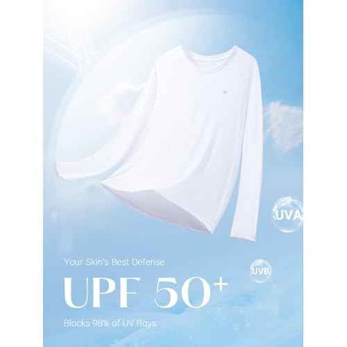 ALLZERO Women's UPF 50+ Long Sleeve Sun Shirts Quick Dry SPF Shirts for Workout Hiking Fishing Rash Guard