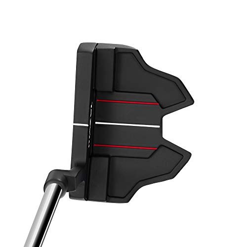 Golf Putter 34 Inch Bat Style Right-Handed with Black Head Cover - High MOI & CNC Milled Face