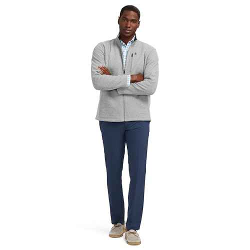 IZOD Mens Shaker Fleece Full Zip Jacket