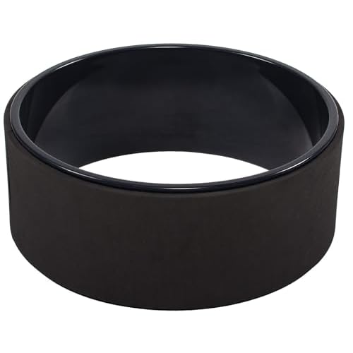 Fitvids Yoga Wheel for Stretching - Spine Stretching & Flexibility Enhancer with Non-Slip Surface, Full-Body Workout Equipment for Improved Mobility, Multiple Colors