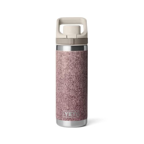 YETI Rambler 18 oz Leakproof Bottle with Flip Chug Cap - Riverhead Red Textured