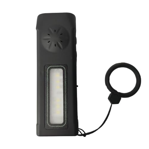 mini Stun Gun with Tactical Flashlight & 120db for Men & Women