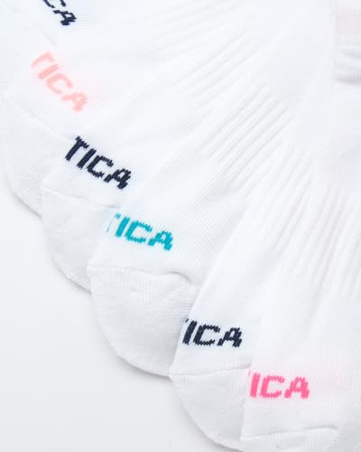 Nautica Women's No Show Socks - Moisture Wicking Low Cut Ankle Socks 12 Pack