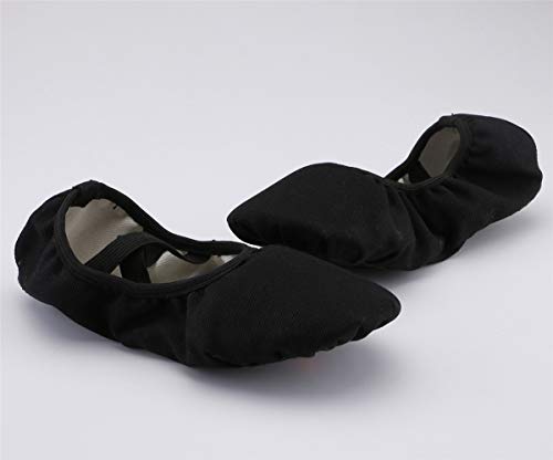 Women Canvas Ballet Slippers Dance Shoes for Adults