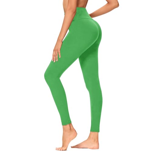 GAYHAY High Waisted Leggings for Women - Soft Opaque Slim Tummy Control Printed Pants for Running Cycling Yoga