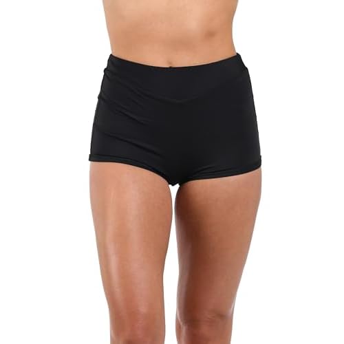 La Blanca Women's Swim Shorts Island Goddess Tummy Control Swimsuit Bottom