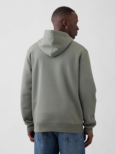Men's Heritage Logo Pullover Hoodie - Medium Mesculen Green V2
