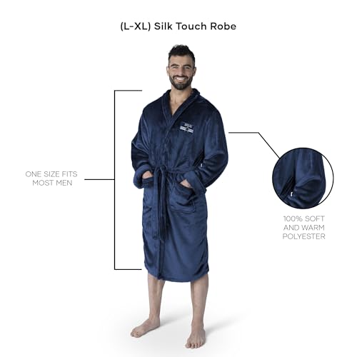 WNBA Unisex Silk Touch Bathrobe - Dallas Cowboys Large X-Large Rollout Navy