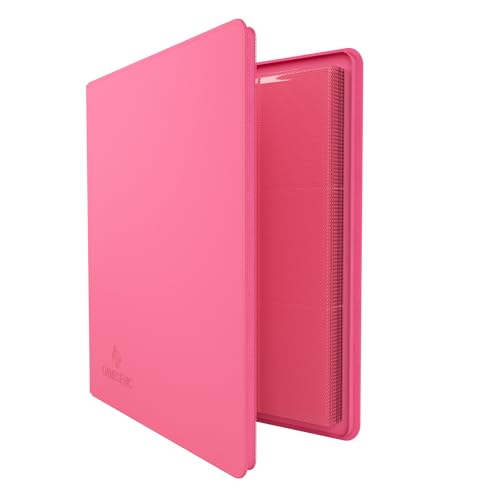 Card Game Organizer Album 24-Pocket Pink Collectible Storage