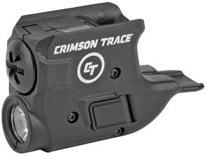 Crimson Trace Lightguard Weapon Light with Ambidextrous Controls, 2 Modes and Heavy Duty Construction for Tactical Carry, CCW and Competition