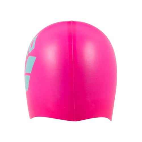 Arena Unisex Big Logo Silicone Swim Cap Women and Men Fitness Swimmers Intensive Training Durable Soft Elastic Bathing Cap