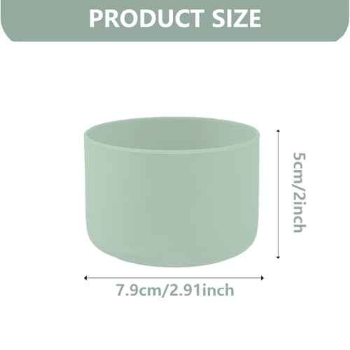 2PCS Silicone Boots for Owala 30oz & 40oz FreeSip Sway Bottles & Tumblers, Protective Anti-Slip Bottom Cover Sleeve for Freesip Sway Tumbler and Bottle Accessories