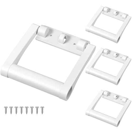 White Cooler Replacement Handles Parts Compatible with Igloo 21023 for 25-72 qt Coolers Plastic Cooler Accessories Kits